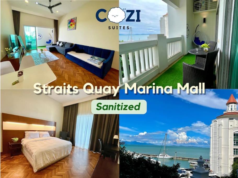 Instagramable Luxury Suites For Couples Or Families • Straits Quay Penang • Sea View Balcony • Private Bathtub Bagan Jermal Ngoại thất bức ảnh